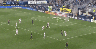 soccer is fun team goal GIF by LA Galaxy