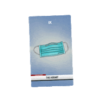 Tarot Deck Quarantine Sticker by Kaleidadope