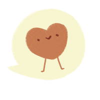 kwibuki love heart wink chat Sticker