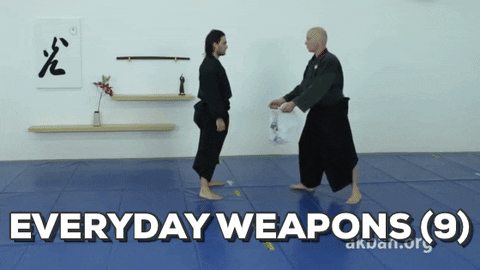 everyday weapons (9) GIF by AKBAN Academy