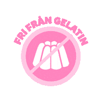 Gelatin Allergen Sticker by Hemmakväll