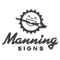 Manningsigns painting paints sign painting signpainting Sticker