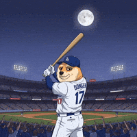 To The Moon Illustration GIF by Doge Pound