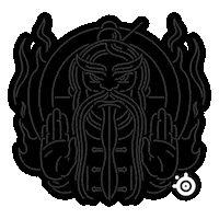 For Glory Neon Sticker by SteelSeries