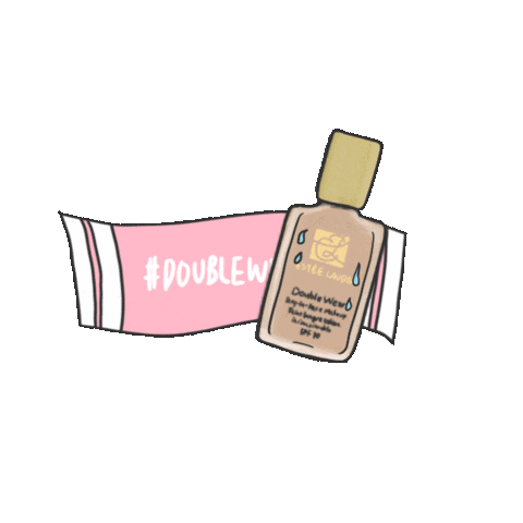esteelaudertw giphyupload esteelauder 粉持久持妝挑戰 粉持久 Sticker