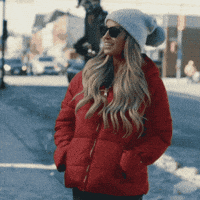 Winter Snowball GIF by Trish Stratus