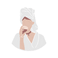 Girl Glow Sticker by Jeuneora