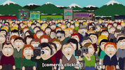 filming chatting GIF by South Park 