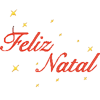Feliz Natal Art Sticker
