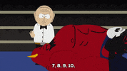 boxing satan GIF by South Park 