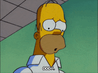 scared homer simpson GIF