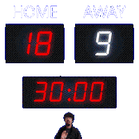 8 Away Sticker