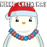 Merry Christmas Sticker by Pudgy Penguins