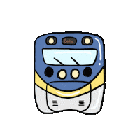 Train Tra Sticker