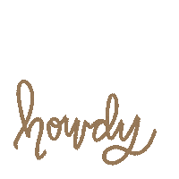 kassiejaimes texas brown howdy south Sticker