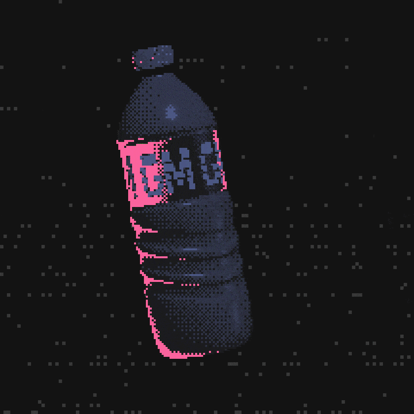 Pixel Gm GIF