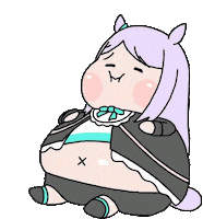 Fatty Umamusume Sticker
