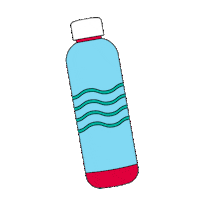 Water Gourde Sticker by Cheerz
