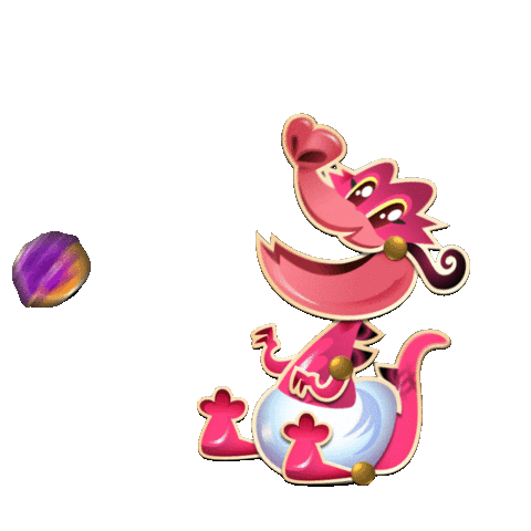 hungry dragon Sticker by Candy Crush