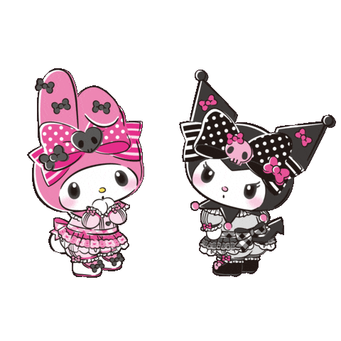 Pink Sticker Sticker by Sanrio