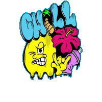 Chill 日本 Sticker