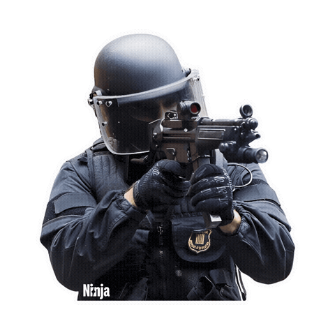 Police Seguridad Sticker by Formación Ninja