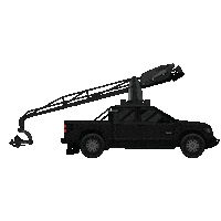 airwolffilms camera pursuit motocrane russian arm Sticker