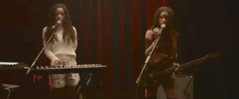 performance sing GIF by Chloe x Halle
