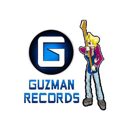 guzman_records giphygifmaker guitarra guitarrista guzmanrecords Sticker