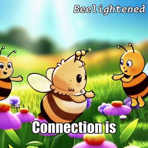 Community Connection GIF by Beelightened