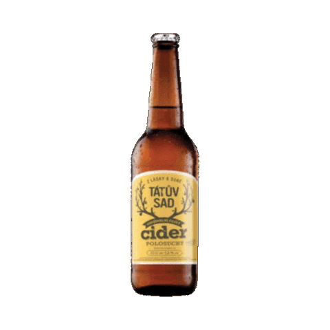 Cider Sticker by Tátův Sad