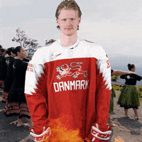 IIHFHockey hot fire hockey wave GIF