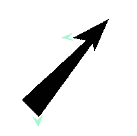 Arrow Point Sticker by LDRS Group