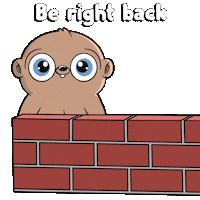 Talk Soon Be Right Back Sticker by Fugz Official