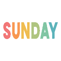 Happy Sunday Love Sticker