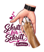 Hund Pfote Sticker by Natalie