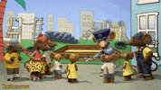 happy run GIF by Rastamouse