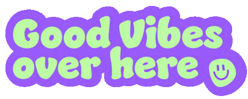 Good Vibes Smile Sticker