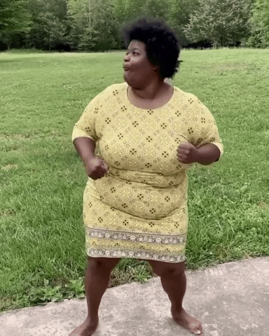 leslierobcomedy happy dance excited celebrate GIF