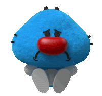 Sad Cat Sticker by Oggy Oggy