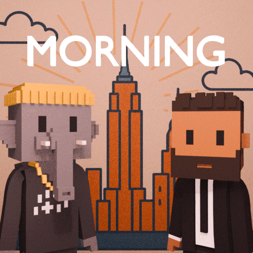 Good Morning Crypto GIF by Meebits