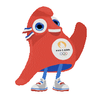 Paris Mascot Sticker