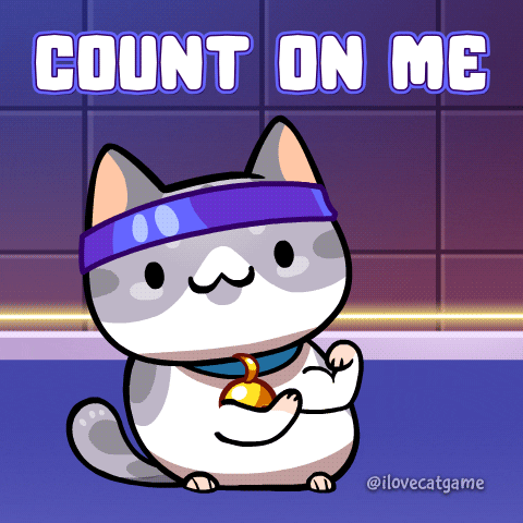 I Got You Cat GIF by Mino Games
