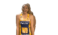 Netball Sclightning Sticker by Sunshine Coast Lightning