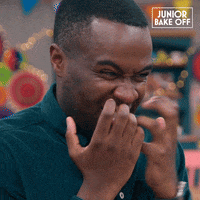 Awkward Wait What GIF by The Great British Bake Off