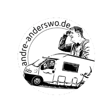 andre-anderswo giphygifmaker podcast talk camping Sticker