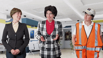 CarlaDelaney tv hi news actor GIF