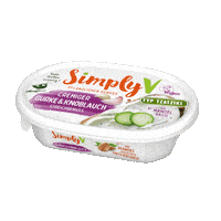 Vegan Frischkäse Sticker by Simply V