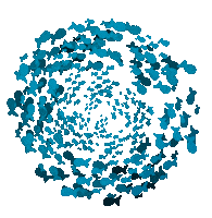 Deep Sea Spinning Sticker