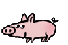 Pig Love Sticker